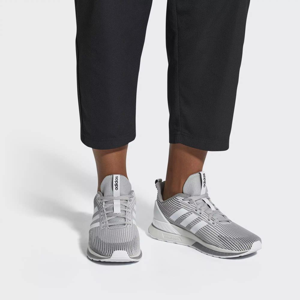 Adidas Questar TND Tenis Para Correr Grises Para Hombre (MX-12164)